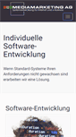 Mobile Screenshot of mediamarketing.de