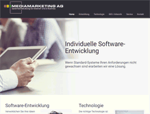 Tablet Screenshot of mediamarketing.de